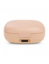 Auriculares Inalámbricos - JBL Wave Flex, Beige, Bluetooth