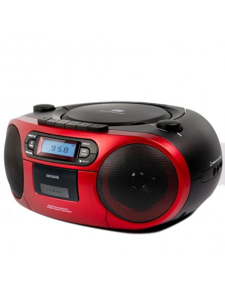 Radio Cassette AIWA BBTC-550RD, Rojo