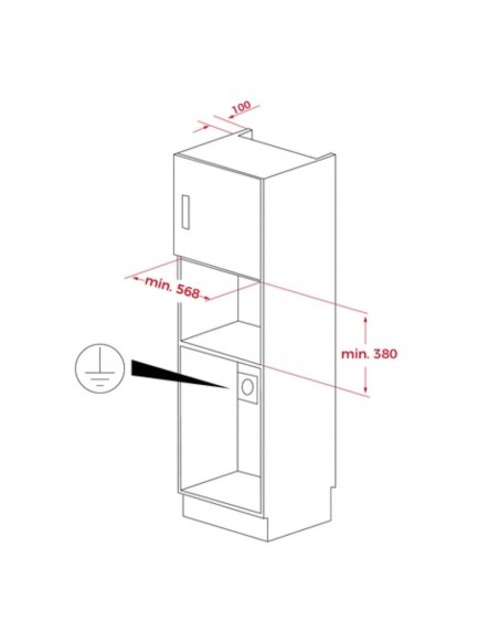 Microondas Integrable - TEKA MS 622...