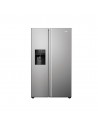 Frigorífico Americano - Haier HSR5918D, No Frost, 1.77 metros, Inox