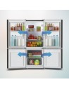 Combi Libre Instalación - CECOTEC CoolMarket 117 DF, Negro, Eficiencia E