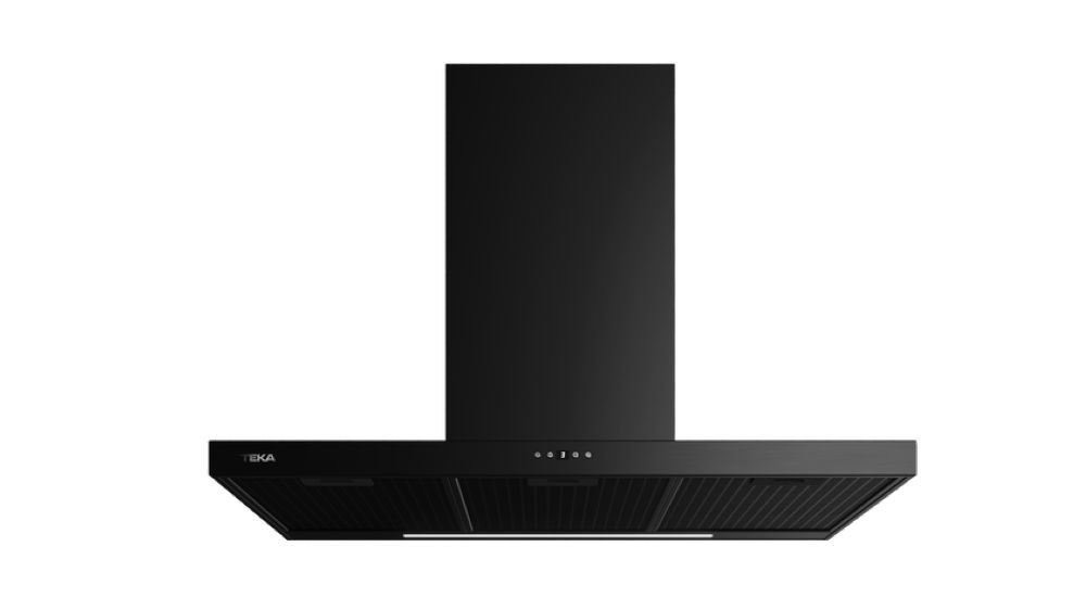 Teka – Campana decorativa de pared DSH 986 BK con3 velocidades + 1 intensiva – DSH 986 BK.