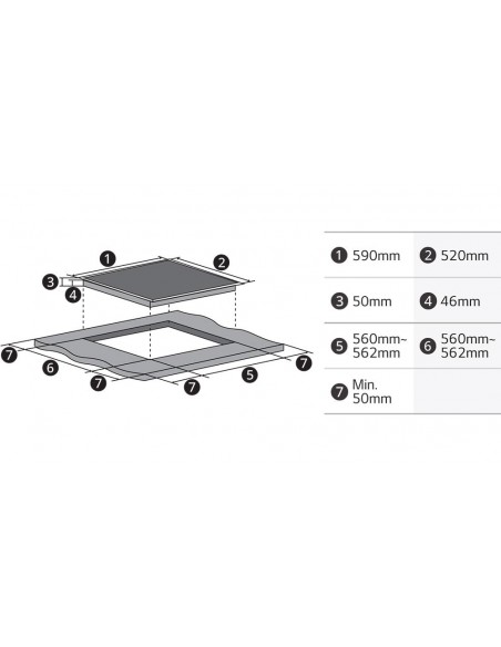 Placa Flexinducción - LG CBIZ2432B...