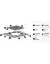 Placa Flexinducción - LG CBIZ2432B Flex ThinQ, WiFi, Negro
