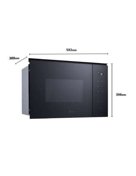 Microondas Integrable - LG MGBZ2593F,...