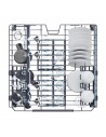 Lavavajillas Libre Instalación - HAIER XF 6B0M3PDA, Inox, Tercera Bandeja, Eficiencia B