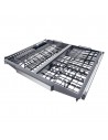 Lavavajillas Libre Instalación - HAIER XF 6B0M3PDA, Inox, Tercera Bandeja, Eficiencia B