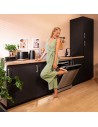Lavavajillas Independiente - CECOTEC Bolero Aguazero 6600, 60 cm, 14 cubiertos, Inox