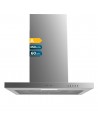 Campana Extractora - CECOTEC Bolero Flux TM 603500, 60 cm, Inox, Eficiencia A