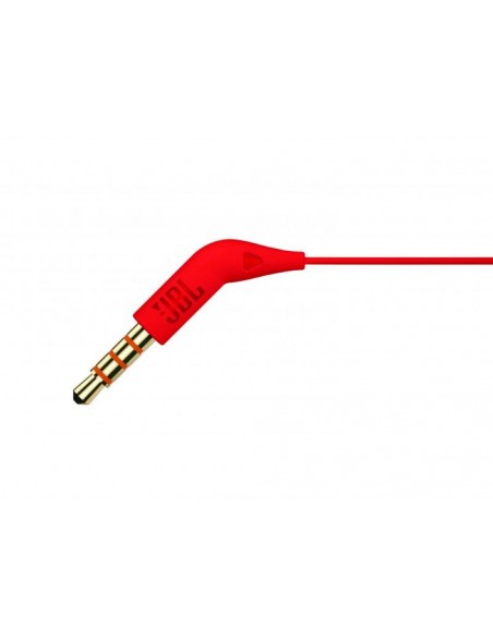 Auriculares con cable - JBL T110, Rojos