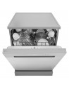 Lavavajillas Carga Frontal - LG DF030FL, Inox, 13 Cubiertos, 60 cm, Eficiencia E