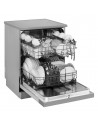 Lavavajillas Carga Frontal - LG DF030FL, Inox, 13 Cubiertos, 60 cm, Eficiencia E