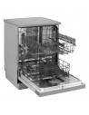 Lavavajillas Carga Frontal - LG DF030FL, Inox, 13 Cubiertos, 60 cm, Eficiencia E