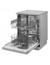 Lavavajillas Carga Frontal - LG DF030FL, Inox, 13 Cubiertos, 60 cm, Eficiencia E