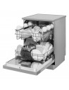Lavavajillas Carga Frontal - LG DF030FL, Inox, 13 Cubiertos, 60 cm, Eficiencia E