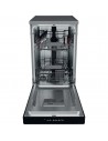 Lavavajillas Pequeño 45cm. -  WHIRLPOOL WSFC 3M27 X, 10 Servicios, Inox