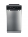 Lavavajillas Pequeño 45cm. -  WHIRLPOOL WSFC 3M27 X, 10 Servicios, Inox