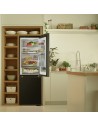 Combi Libre Instalación - LG GBG5160CEV, Acero Negro, Instaview, 1.86 m, Eficiencia C