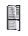 Combi Libre Instalación - LG GBG5160CEV, Acero Negro, Instaview, 1.86 m, Eficiencia C