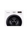 Lavadora Libre Instalación - LG F4X1009NWK, Blanco, 9 kg, Vapor, 1400 rpm