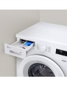 Lavadora Libre Instalación - LG F4X1009NWK, Blanco, 9 kg, Vapor, 1400 rpm
