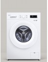 Lavadora Libre Instalación - LG F4X1009NWK, Blanco, 9 kg, Vapor, 1400 rpm