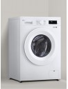 Lavadora Libre Instalación - LG F4X1009NWK, Blanco, 9 kg, Vapor, 1400 rpm
