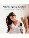 Secador de Pelo - CECOTEC Bamba IoniCare RockStar Nano IonTech, 2 Niveles