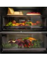 Combi con Cajones - CECOTEC CoolMarket FD 400, Inox, 1.91 m, No Frost, Eficiencia E