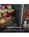 Combi con Cajones - CECOTEC CoolMarket FD 400, Inox, 1.91 m, No Frost, Eficiencia E