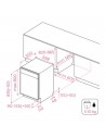 Lavavajillas Integrable - TEKA DFI 46650, 12 cubiertos