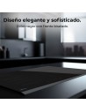 Placa Flexinducción - CECOTEC BoleroSquad FullFlex, 90 cm, Negro