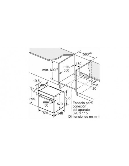 Horno de Vapor - BALAY 3HA5129N3,...