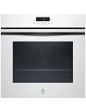 Horno Pirolítico - BALAY 3HA5829B3, Vapor, 71 L, Cristal Blanco