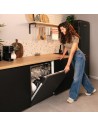 Lavavajillas Integrable - CECOTEC Aguazero 6100, 60 cm, 12 Cubiertos, Eficiencia E