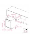 Lavavajillas Integrable - TEKA DFI 46710, 60 cm, 12 Cubiertos