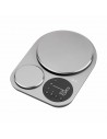 Báscula - JATA HBAL1254 Inox, Doble Plataforma