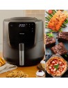 Freidora Sin Aceite CECOTEC Cecofry Rain Pack, 1550W, 5,5L