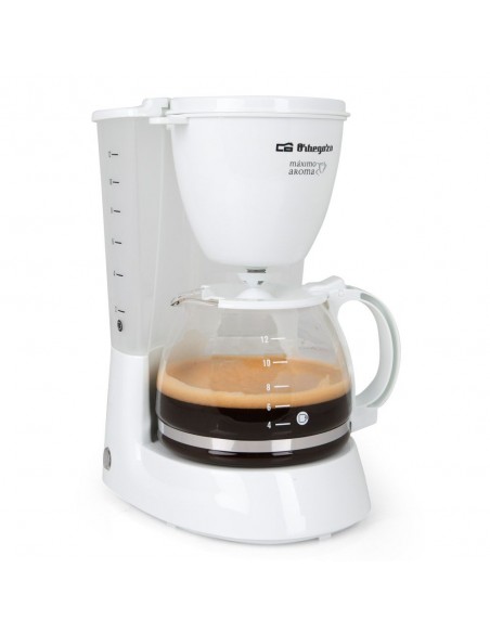Cafetera Goteo - ORBEGOZO CG4050B, 12...