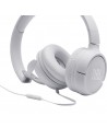 Auriculares Diadema - JBL TUNE 500, con Cablos, Blancos