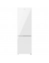 Frigorífico Combi - CECOTEC CoolMarket 356, Cristal Blanco, 2.00 m, Eficiencia E