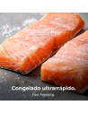 Frigorífico Combi - CECOTEC CoolMarket 356, Cristal Blanco, 2.00 m, Eficiencia E