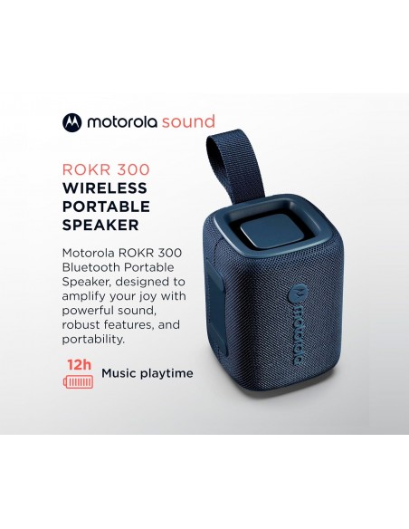 Altavoz Portátil - MOTOROLA Rokr 300,...