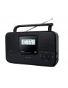 Radio Portátil - MUSE M-087 M, Negro, Pantalla LCD