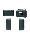 Radio Portátil - MUSE M-087 M, Negro, Pantalla LCD