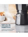 Cafetera Italiana - CECOTEC Mokclassic, 6 tazas, 300 ml