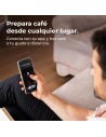 Cafetera Superautomática - CECOTEC Cremmaet Compactccino Connected, Blanco Rosam TFT, 1,1L, 19 bares