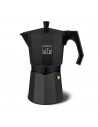 Cafetera Italiana - CECOTEC Mokclassic 900, Negro, 9 tazas