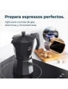 Cafetera Italiana - CECOTEC Mokclassic 900, Negro, 9 tazas