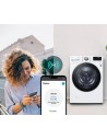Lavadora Libre Instalación - LG F0P3CYV2W, 20 kg, 1000 rpm, TurboWash, Blanco